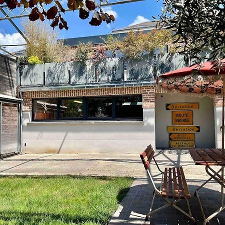 Rare ! Loft Atypique Centre-Ville Parking Jardin 兰斯 外观 照片
