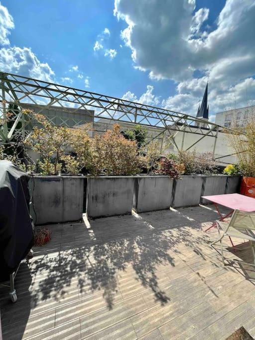 Rare ! Loft Atypique Centre-Ville Parking Jardin 兰斯 外观 照片