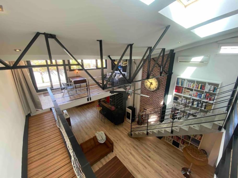 Rare ! Loft Atypique Centre-Ville Parking Jardin 兰斯 外观 照片