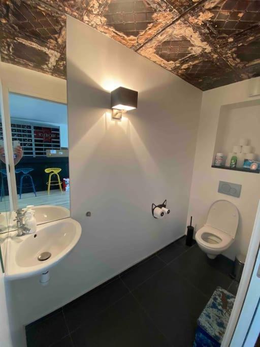 Rare ! Loft Atypique Centre-Ville Parking Jardin 兰斯 外观 照片