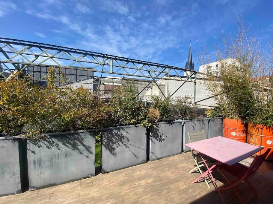 Rare ! Loft Atypique Centre-Ville Parking Jardin 兰斯 外观 照片
